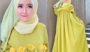 Baju Warna Lemon dan Jilbab