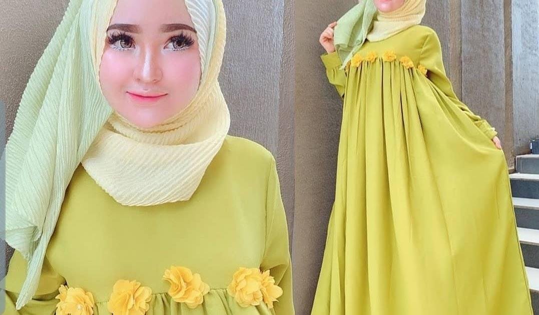 Baju Warna Lemon dan Jilbab
